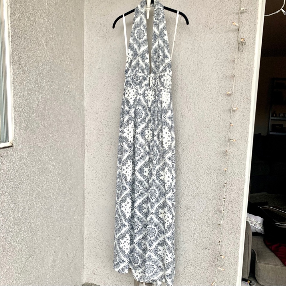 Aqua Maxi dress